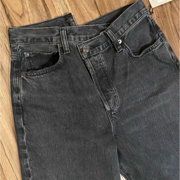 NEW Agolde Criss Cross Straight Jeans - Picture 3 of 7